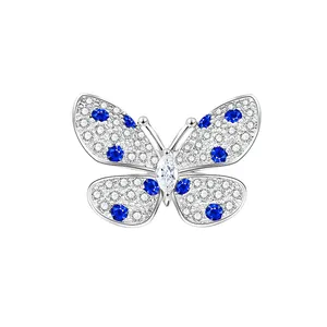 سنجاق سینه زنانه گالری شمرون مدل پروانه کد BRC133S0