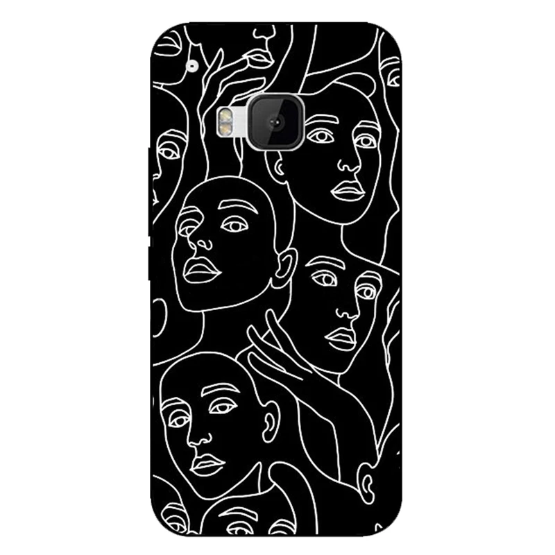 کاور مگافون طرح دخترانه مدل 7762 مناسب برای گوشی موبایل اچ تی سی One M9