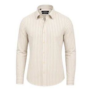 Sarouchi patterned linen shirt, wide-leg model