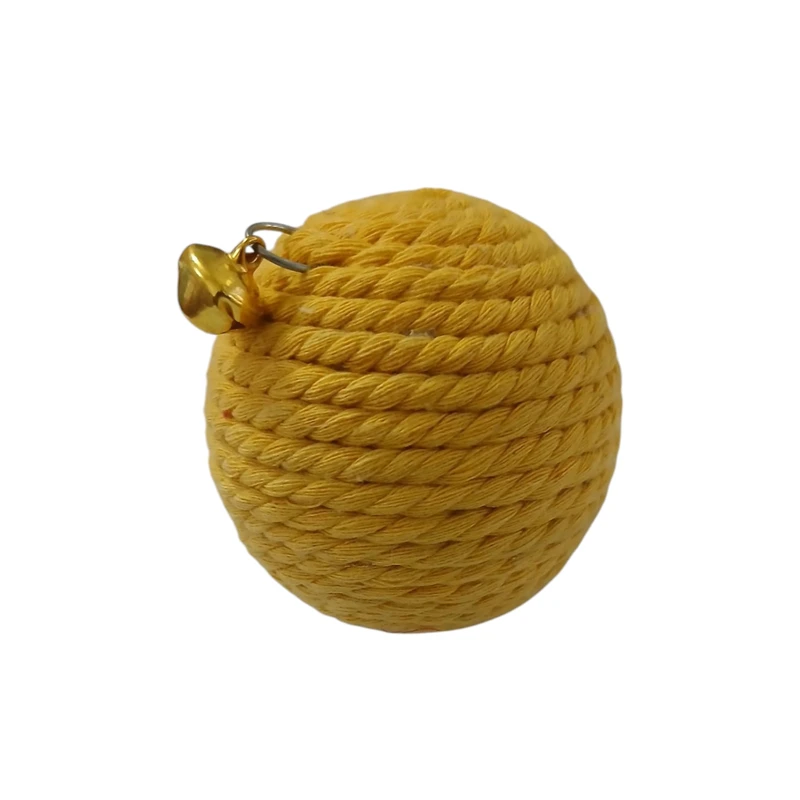 اسباب بازی سگ و گربه مدل توپ زنگوله دار کد 01 مجموعه 2 عددی 