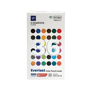 نوک مداد رنگی 2.6 میلی متری کریتورز کلاس مدل 36 بسته 36 عددی