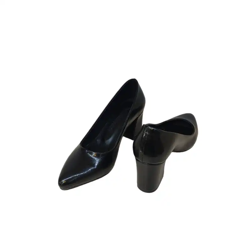 کفش زنانه مدل ZPOL 03 بیاله رنگ مشکی
