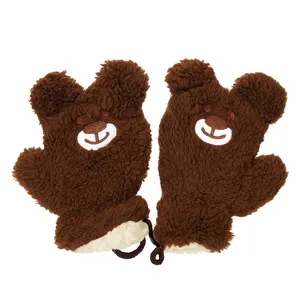 دستکش دخترانه مدل خرسی 3