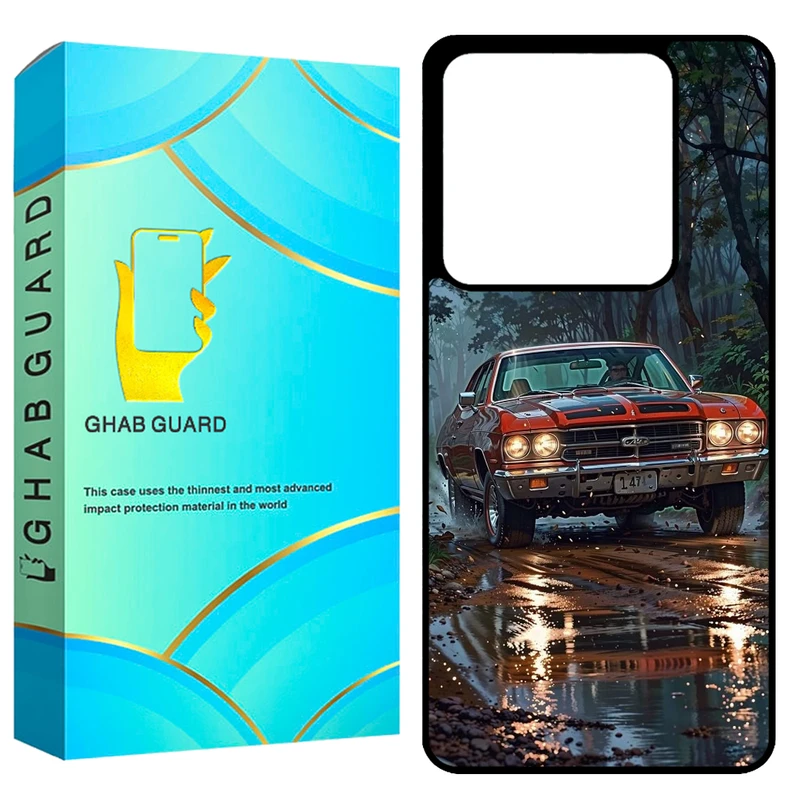 کاور قاب گارد طرح ماشین مدل GCHPX6 مناسب برای گوشی موبایل شیائومی Redmi Note 13 Pro 5G / Poco X6 5G