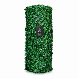 دیوارپوش چمن بافت مدل فنس برگی ابعاد 1x1 متر
