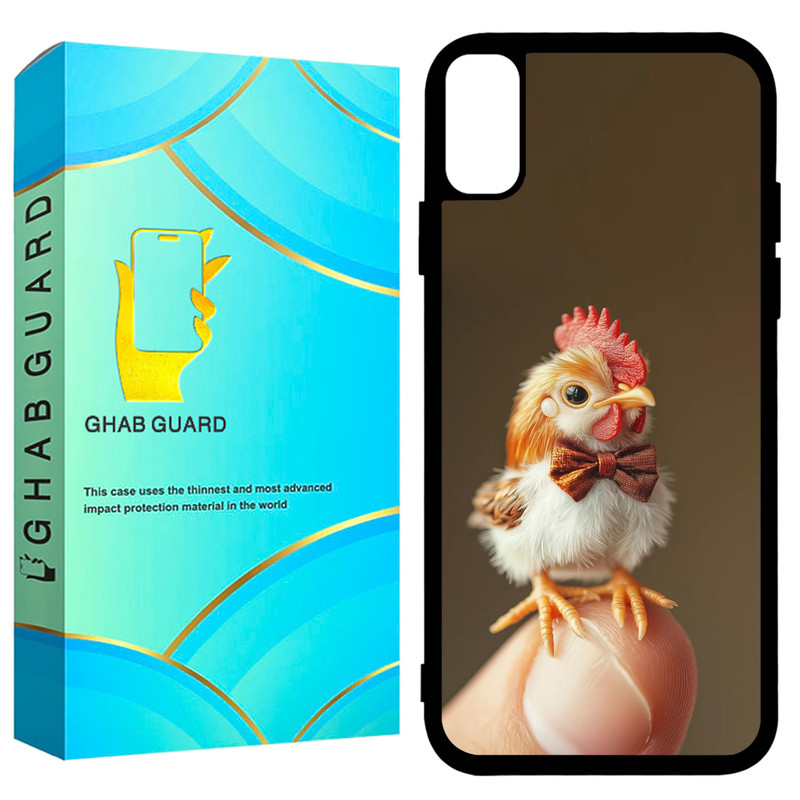 کاور قاب گارد طرح خروس مدل GCHPX مناسب برای گوشی موبایل اپل iPhone X / XS