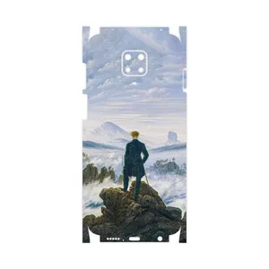 MAHOOT Wanderer above the Sea of Fog-FullSkin Cover Sticker for Xiaomi Redmi Note 9 Pro