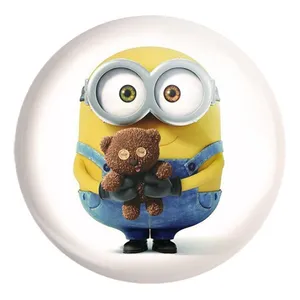 پیکسل خندالو طرح مینیون Minion کد 5914 مدل بزرگ