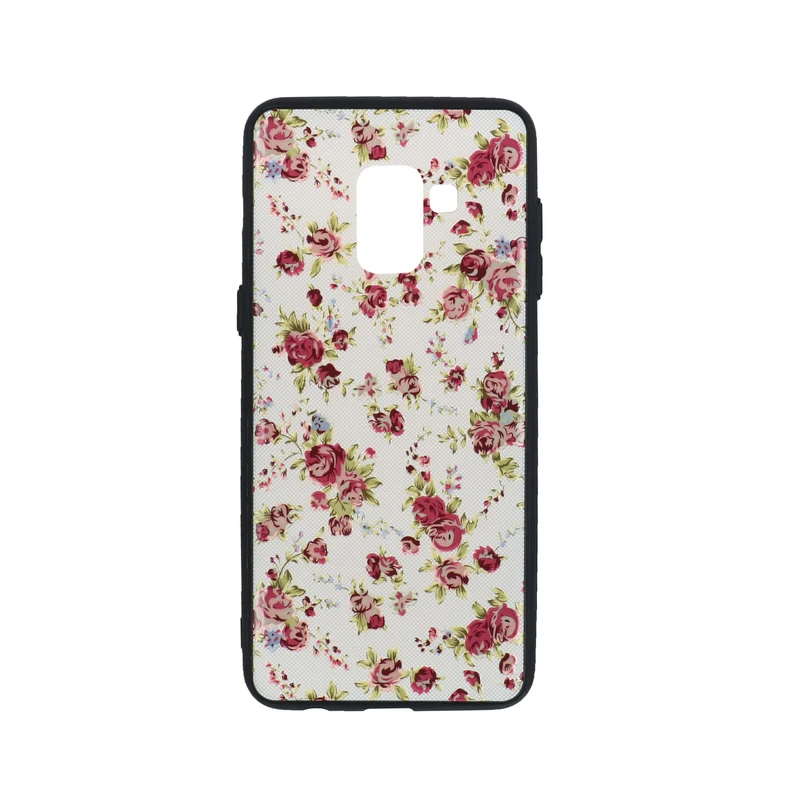 کاور طرح گل کد 02 مناسب برای گوشی موبایل سامسونگ Galaxy A8 2018 / A530