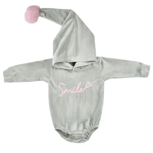 بادی آستین بلند نوزادی نیروان مدل 401 -1