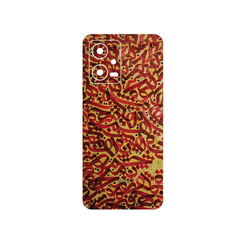 برچسب پوششی ماهوت مدل Nastaliq_6 مناسب برای گوشی موبایل شیائومی Poco X5