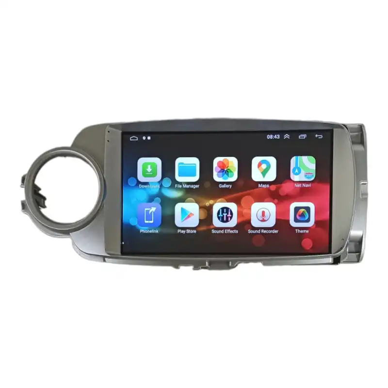 پخش کننده تصویری خودرو گلدن24 مدل TS6 مناسب برای تویوتا یاریس هاچ بک 14-2012