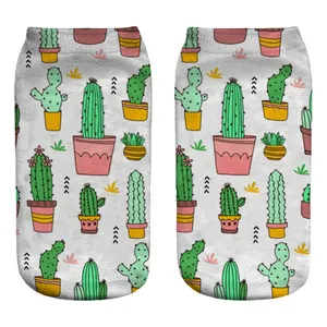 جوراب پابان طرح کاکتوس مدل 1410