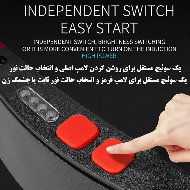 چراغ پیشانی مدل 3-W695