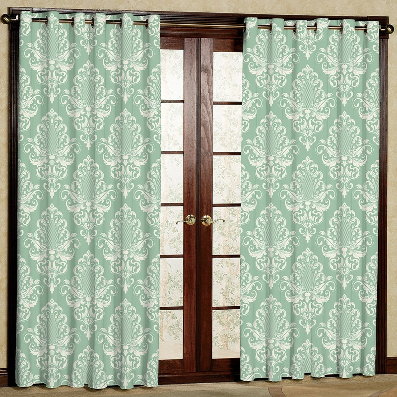 پرده مدل مخمل پانچی کد 132 سایز 140x280 سانتی متر