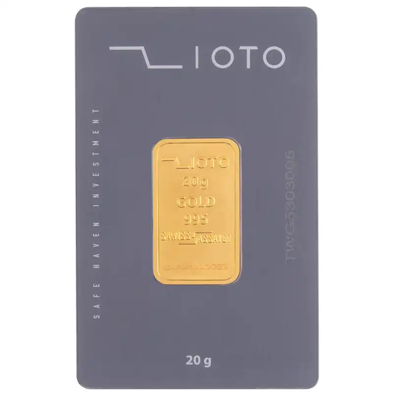 شمش طلا 24 عیار زیوتو مدل Au-p20