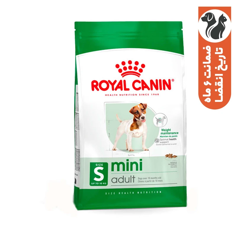 غذای خشک سگ بالغ نژاد کوچک رویال کنین مدل Mini Adult وزن 2 کیلوگرم