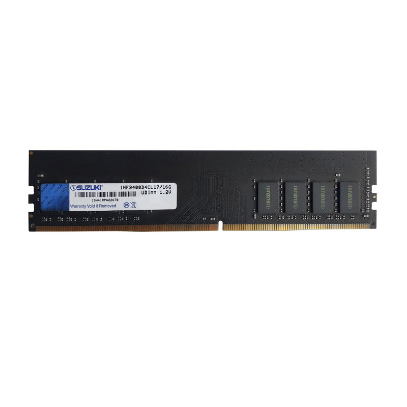 تصویر رم دسکتاپ DDR4 تک کاناله 2400 مگاهرتز CL17 سوزوکی مدل Infinity ظرفیت 16 گیگابایت