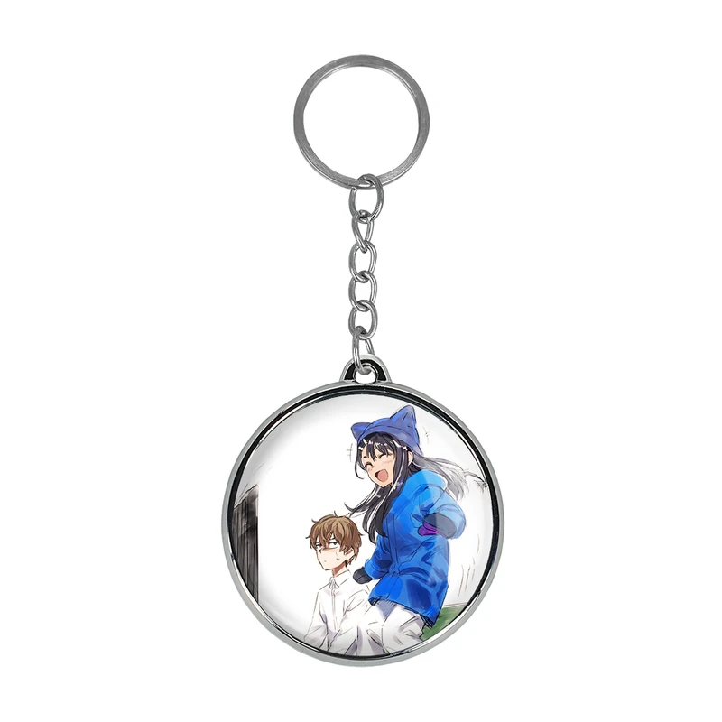 جاکلیدی خندالو طرح ناگاتارو و نائوتو انیمه ناگاتورو مدل دوطرفه کد 3401033999