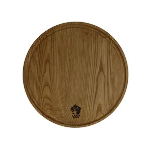 سینی چوبی لاریکس مدل گرد