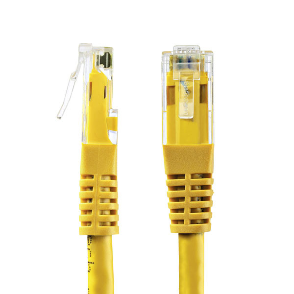کابل شبکه Cat6 گیگافلکس مدل GI-UTP-2M-YL