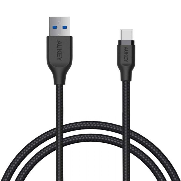 کابل تبدیل USB به USB-C آکی مدل CB-AC1-BK طول 1.2 متر  