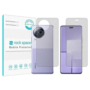 Matte Rockspace HyMTT screen protector suitable for the Xiaomi Civi 3 mobile phone along with the back of the phone