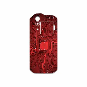 MAHOOT Red Printed Circuit Board Cover Sticker for CAT S60