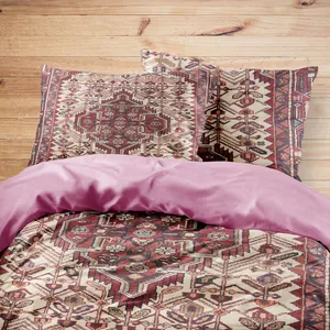 سرویس روتختی مدوپد طرح فرش همدان مدل C-Hamedan63 یک نفره 4 تکه