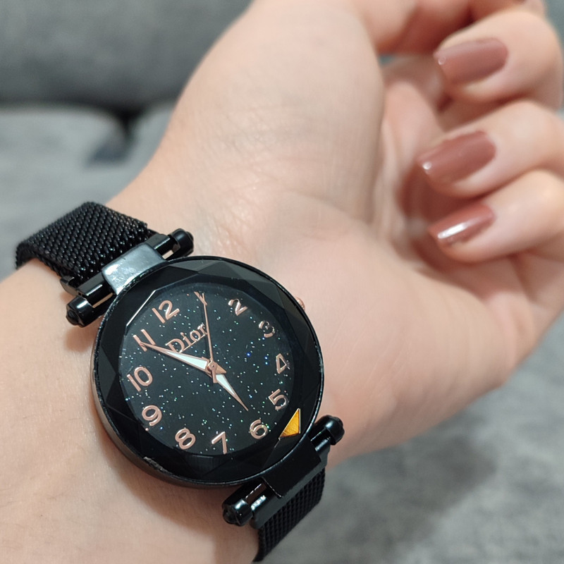 ساعت مچی عقربه ای زنانه مدل مگنتی کد 01 ساعت مچی عقربه ای زنانه مدل مگنتی کد 01