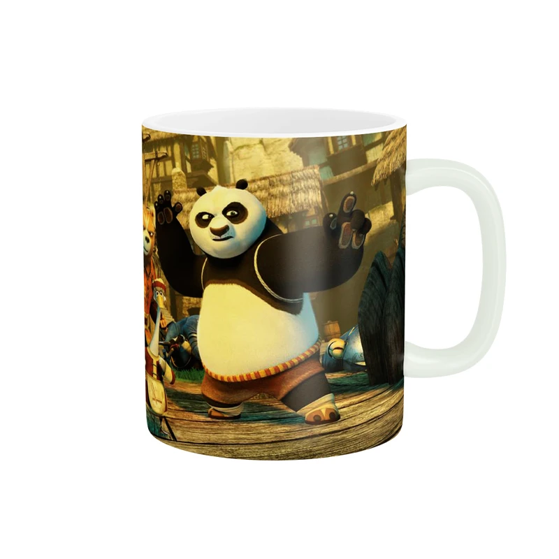 ماگ پاد آفرین مدل انیمیشن پاندای کونگ فو کار کد DKC670