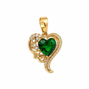آویز زنانه ژوپینگ مدل VP013GX طرح قلب