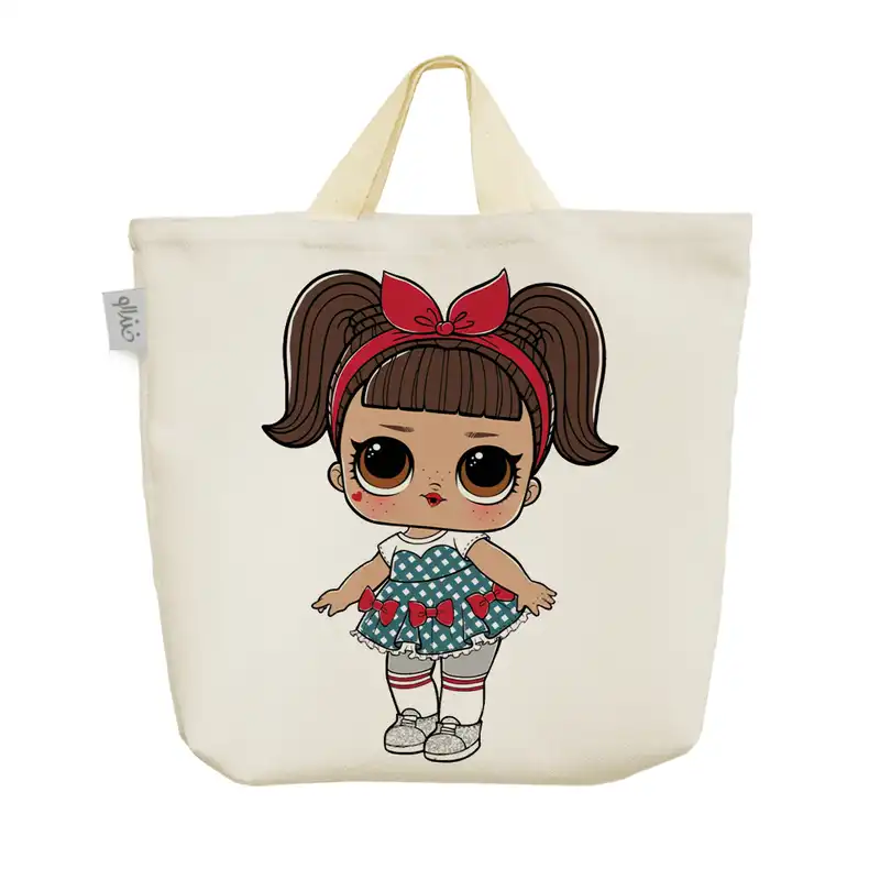 ساک خرید خندالو مدل عروسک ال او ال کد 2724