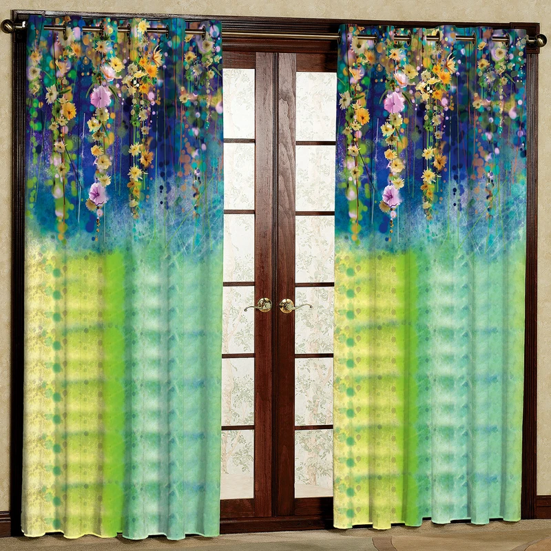 پرده مدل مخمل پانچی کد 1335 سایز 200x140 سانتی متر