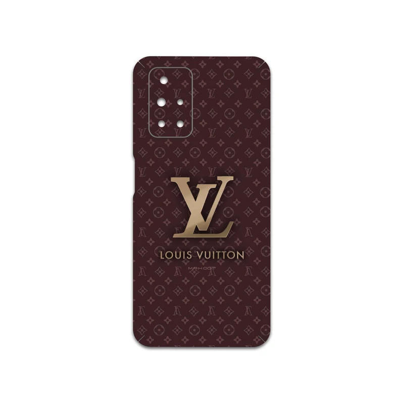 برچسب پوششی ماهوت مدل LOUIS-VUITTON-Logo مناسب برای گوشی موبایل شیائومی Redmi 10 Prime