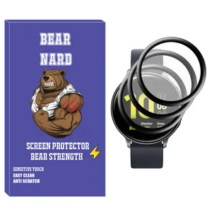 Bearnard NBR Nano Screen Protector For Samsung Galaxy Watch Active 44mm Pack of 3