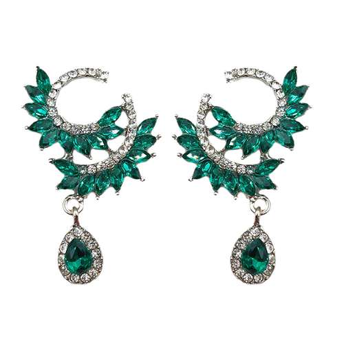 گوشواره زنانه زارا مدل جواهری F4452 