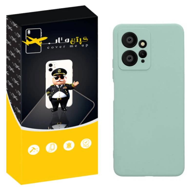 کاور کپتن قاب مدل SILIK پاک کنی مناسب برای گوشی موبایل شیائومی Redmi Note 12 4G