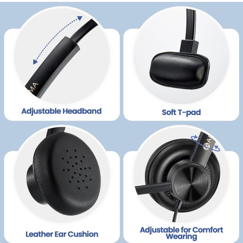 هدست تلفن مدل Telephone headset arama a200 