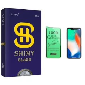 Atouchbo Shiny Glass Ceramics Screen Protector For Apple iPhone X