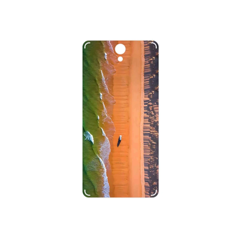 برچسب پوششی ماهوت مدل Beach and Green Sea مناسب برای گوشی موبایل لنوو Vibe S1