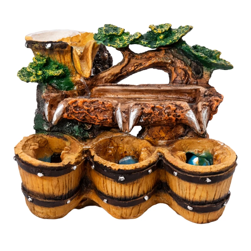 آب نما مدل جنگل و بشکه