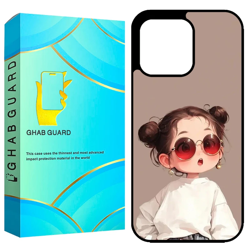 کاور قاب گارد طرح دختر مدل GCHP13PM مناسب برای گوشی موبایل اپل iPhone 13 Pro Max