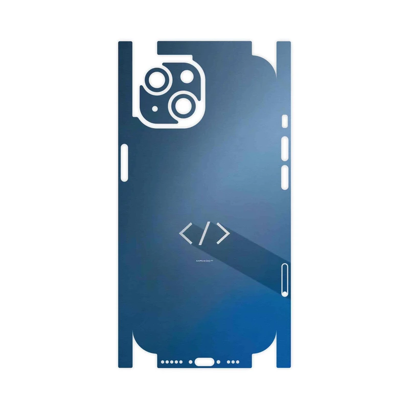 برچسب پوششی ماهوت مدل Minimal Coding icon-FullSkin مناسب برای گوشی موبایل اپل iPhone 15