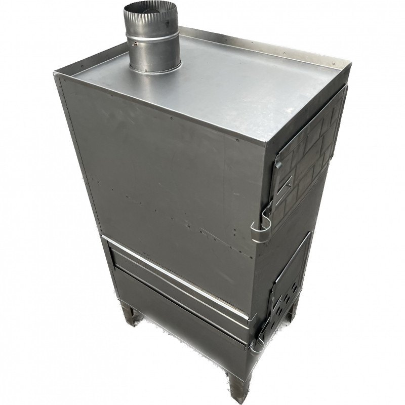 بخاری هیزمی مدل فردار جا سیخ خور