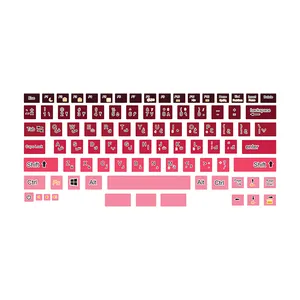 برچسب حروف فارسی کیبورد توییجین و موییجین مدل colors 02 مناسب برای لپ تاپ دل Latitude e6440,e6430s