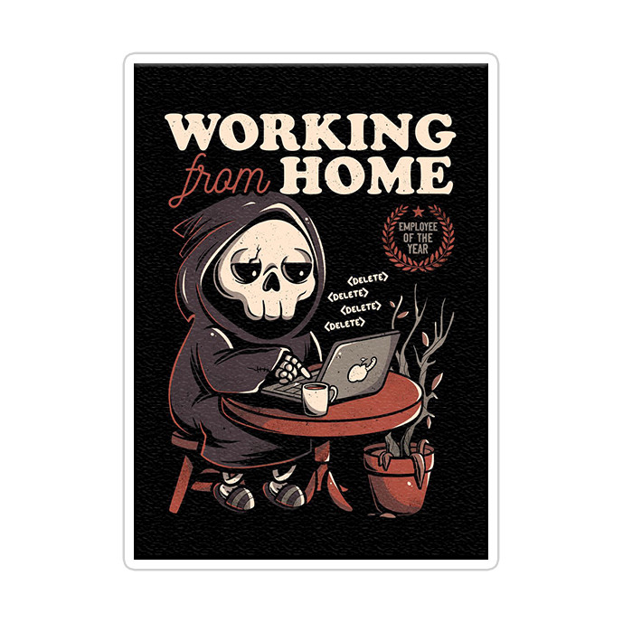 استیکر تزئینی موبایل و تبلت ماسا دیزاین مدل AS113 SKULL