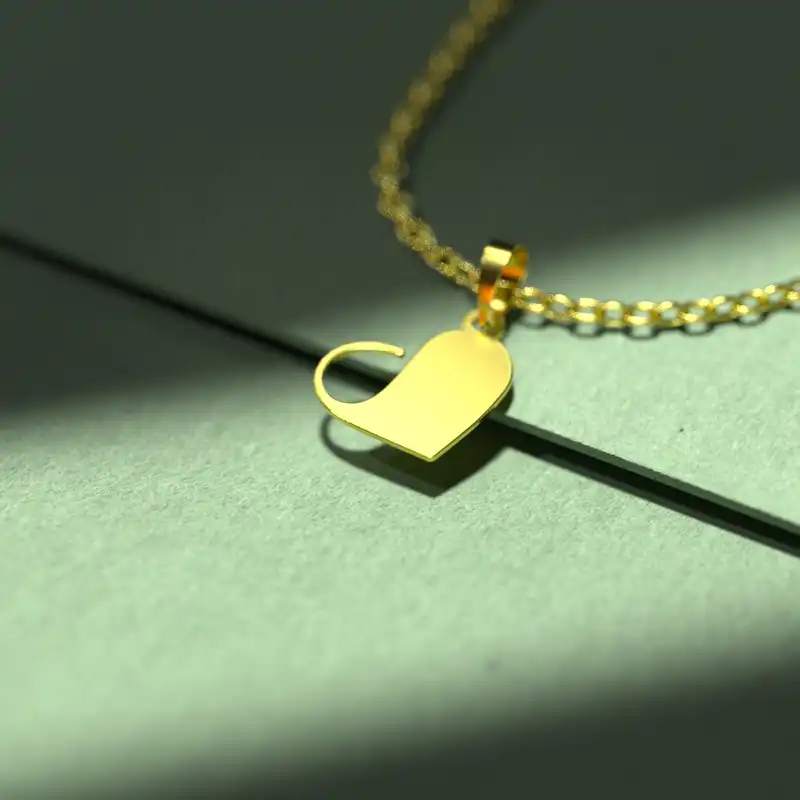 گردنبند طلا 18 عیار زنانه مدوپد مدل اشک کد CA10872