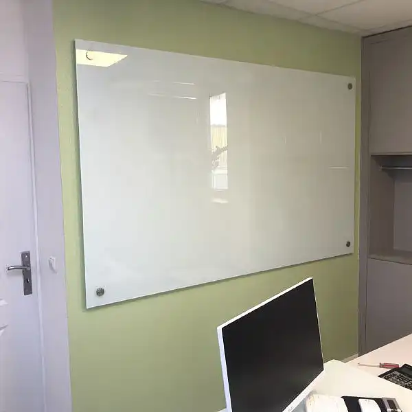 تخته وایت برد شیشه‌ ای عکسنگ مدل CG سایز 150x90 سانتی متر