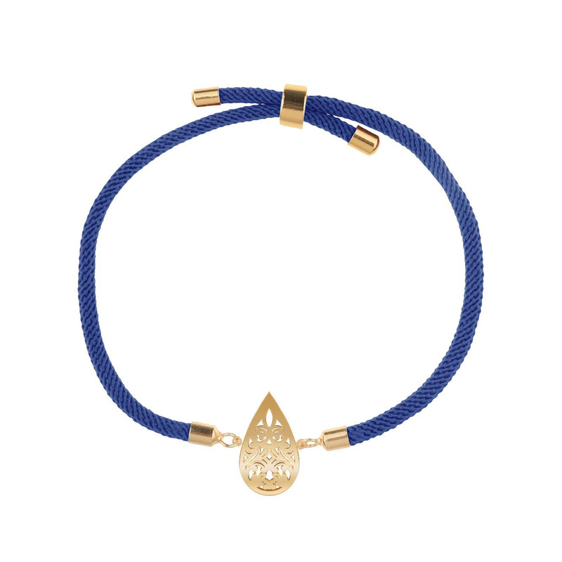 دستبند طلا 18 عیار زنانه مدوپد مدل اسلیمی کد D13-10689